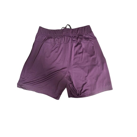 Mitre Shorts Size Large Purple Drawstring Pockets Shorts Gym Shorts School - Picture 1 of 5